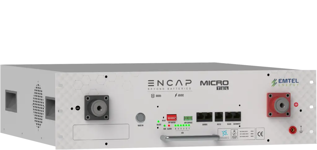 MicroTel electrosttaic energy storage